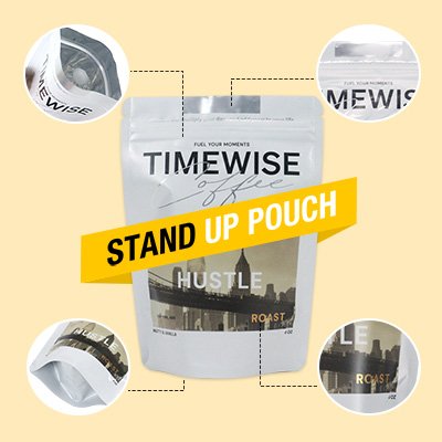 coffee bag-stand up pouch